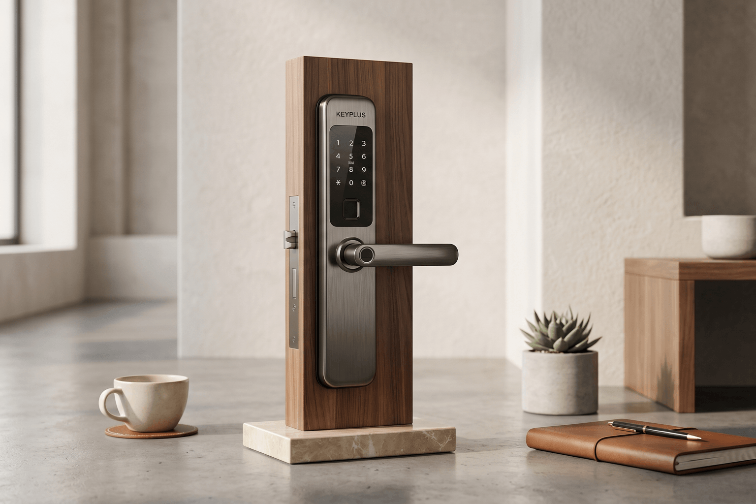 Enhancing Security and Efficiency with KEYPLUS Smart Door Locks - illustration 1