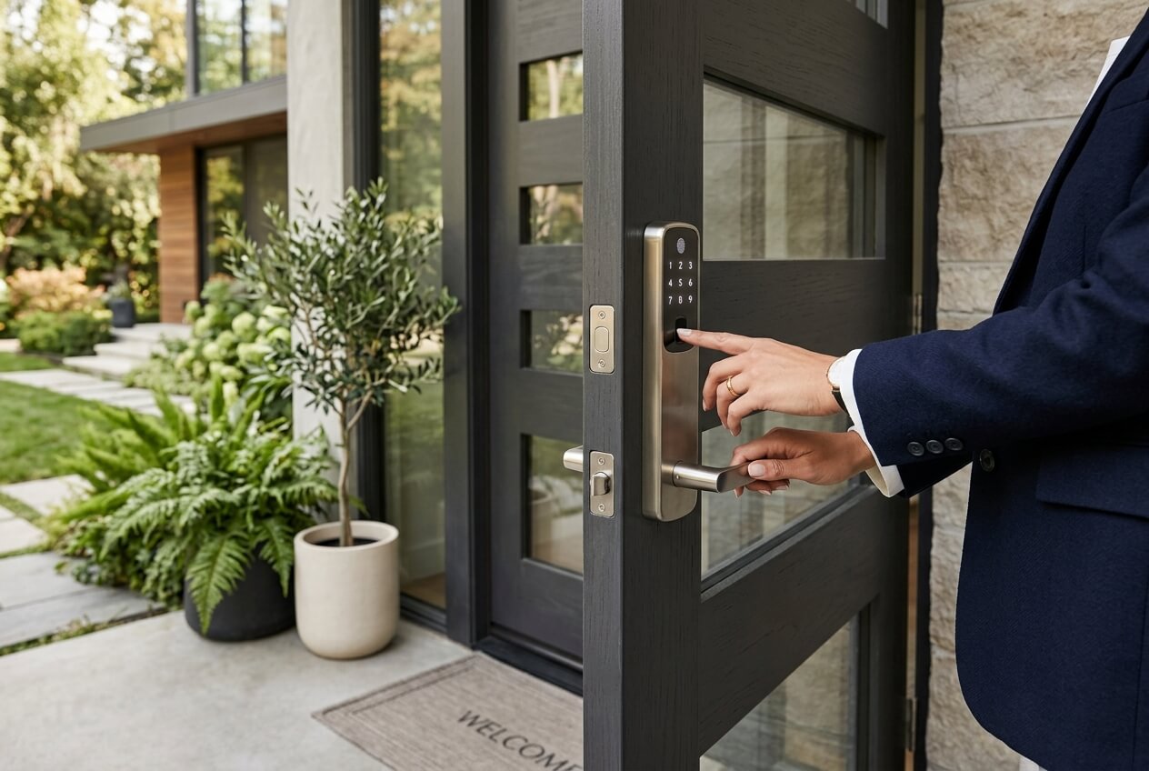 Smart Lock Front Door Innovations and B2B Sourcing Tips