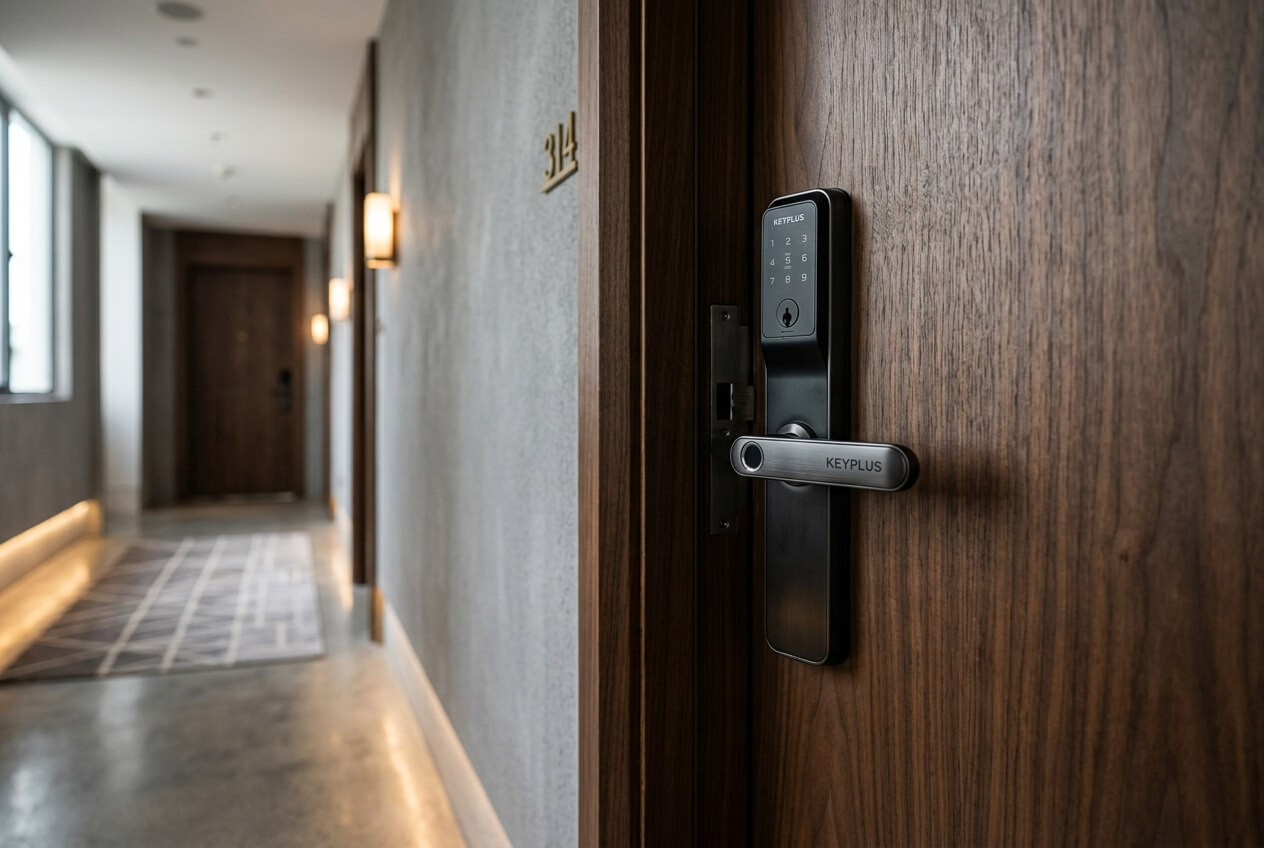 Fingerprint Door Handle Trends and Applications | KEYPLUS