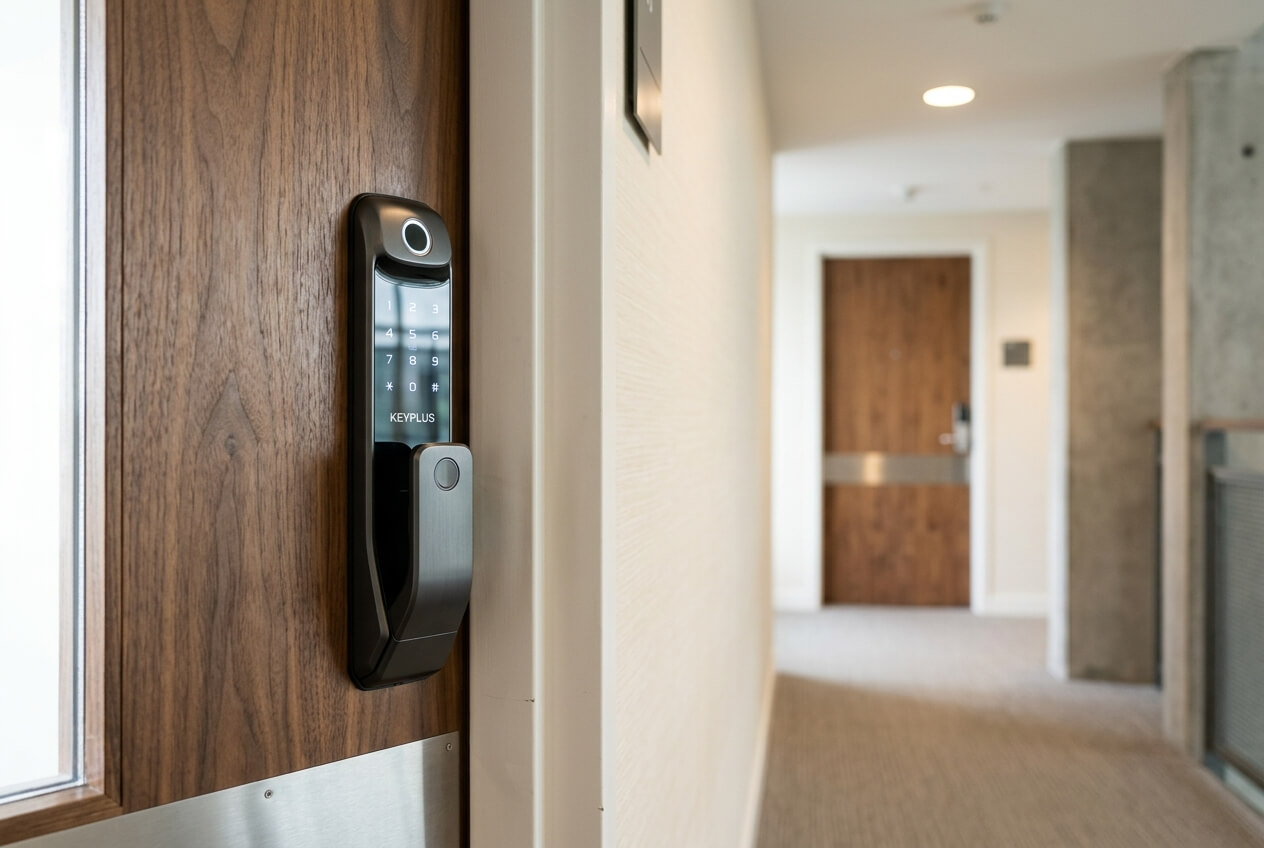 Keyless Door Entry System Trends for Businesses | KEYPLUS