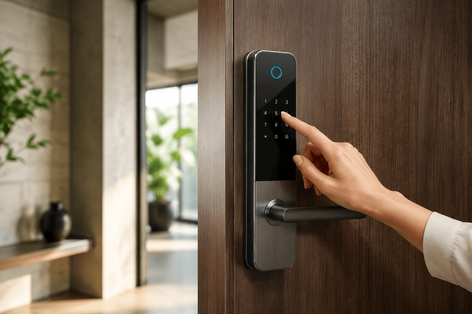 Smart Lock Door Knob Trends for B2B Buyers | KEYPLUS