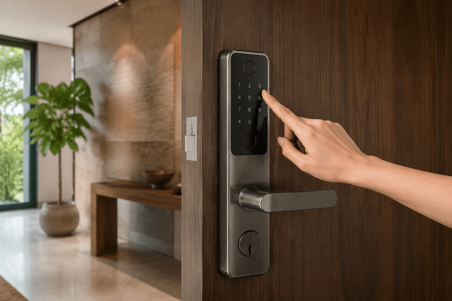 WiFi Front Door Lock: Smart Access Control for Modern Homes
