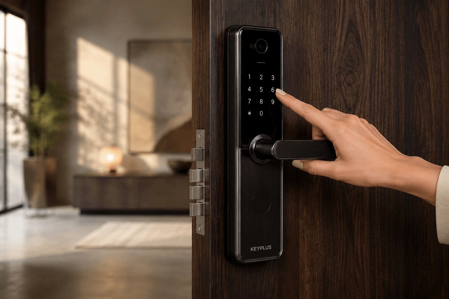 Smart Lock Door Handle Market Trends for B2B Buyers | KEYPLUS