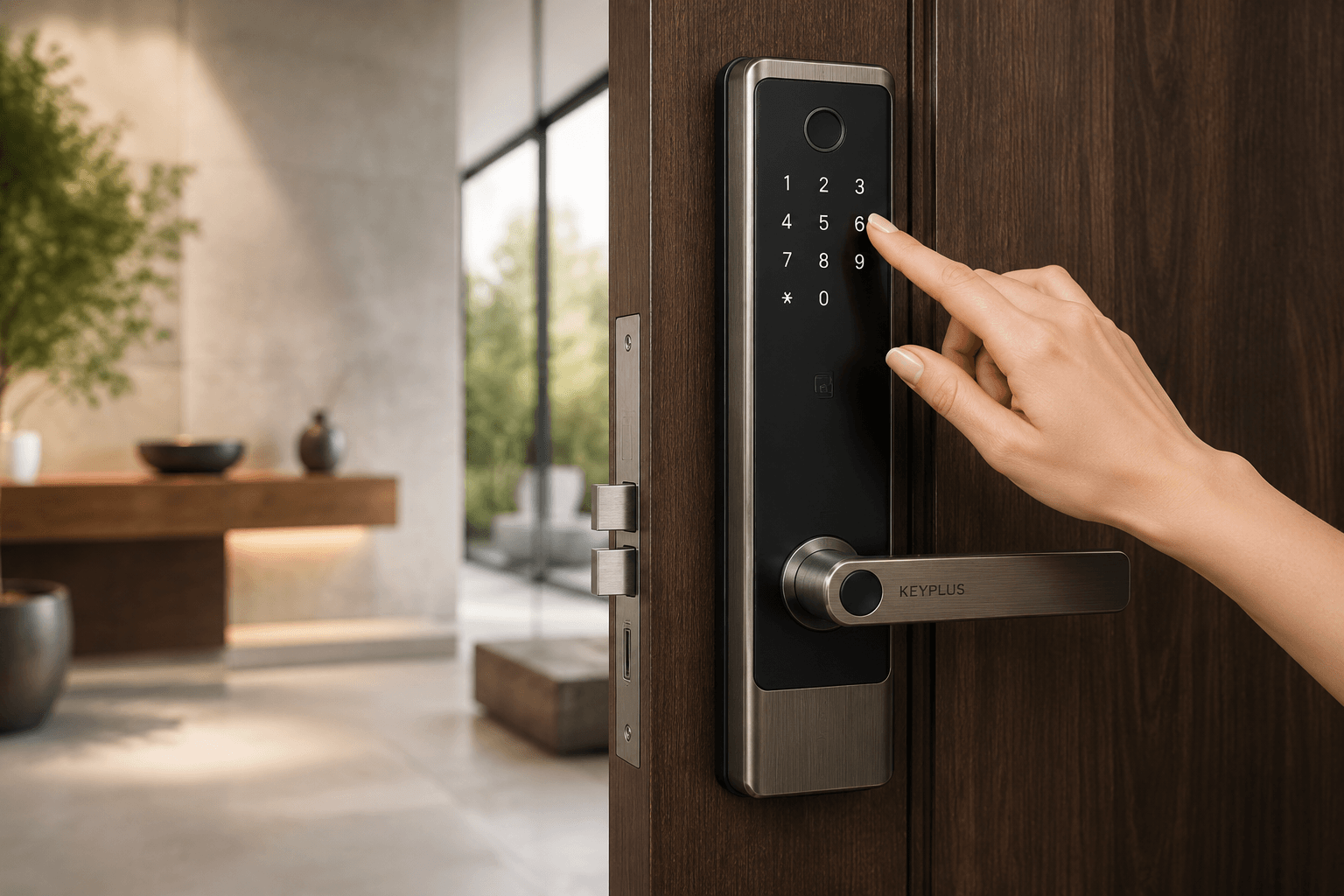 Smart Entry Door Locks Market Trends and Buyer Insights | KEYPLUS