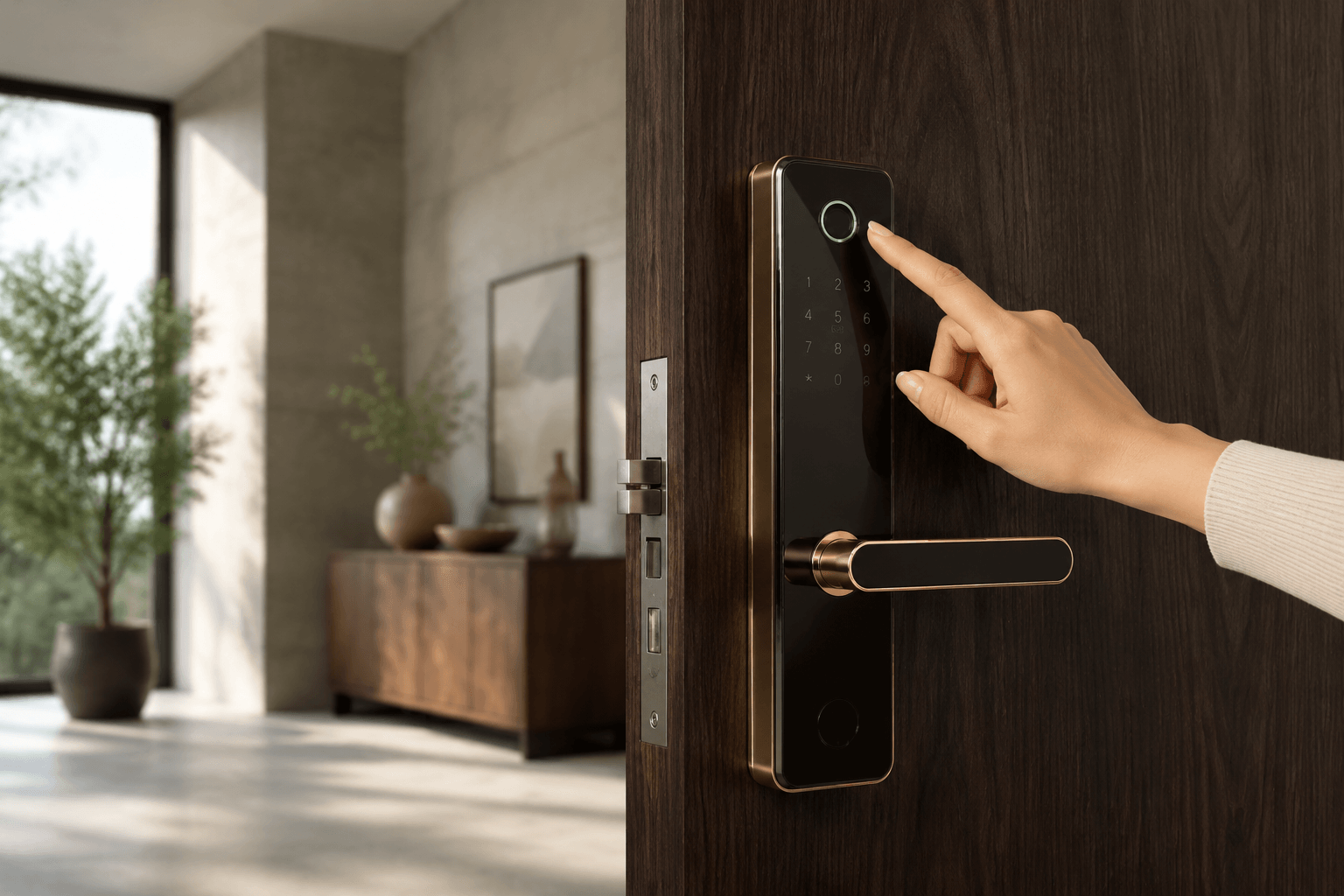 Keyplus Best Electronic Lock for Hotels and Apartments