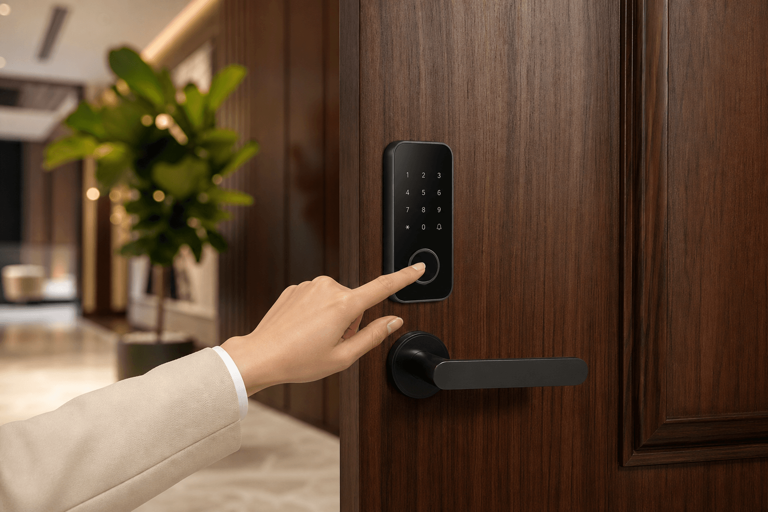 Invisible Smart Locks Redefined: How KEYPLUS is Transforming Commercial Access Control with Advanced AIoT Solutions
