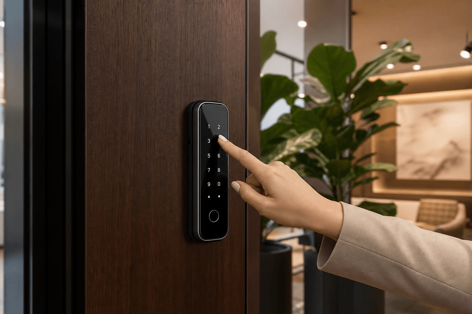 Invisible Technology Meets Enterprise Security: A B2B Guide to Smart Locks by KEYPLUS