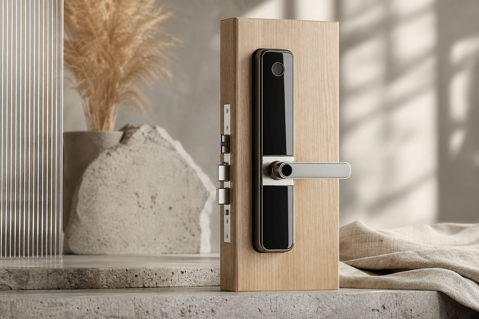 Unlocking the Future of Access Control: KEYPLUS's Edge in Level Door Lock Innovation