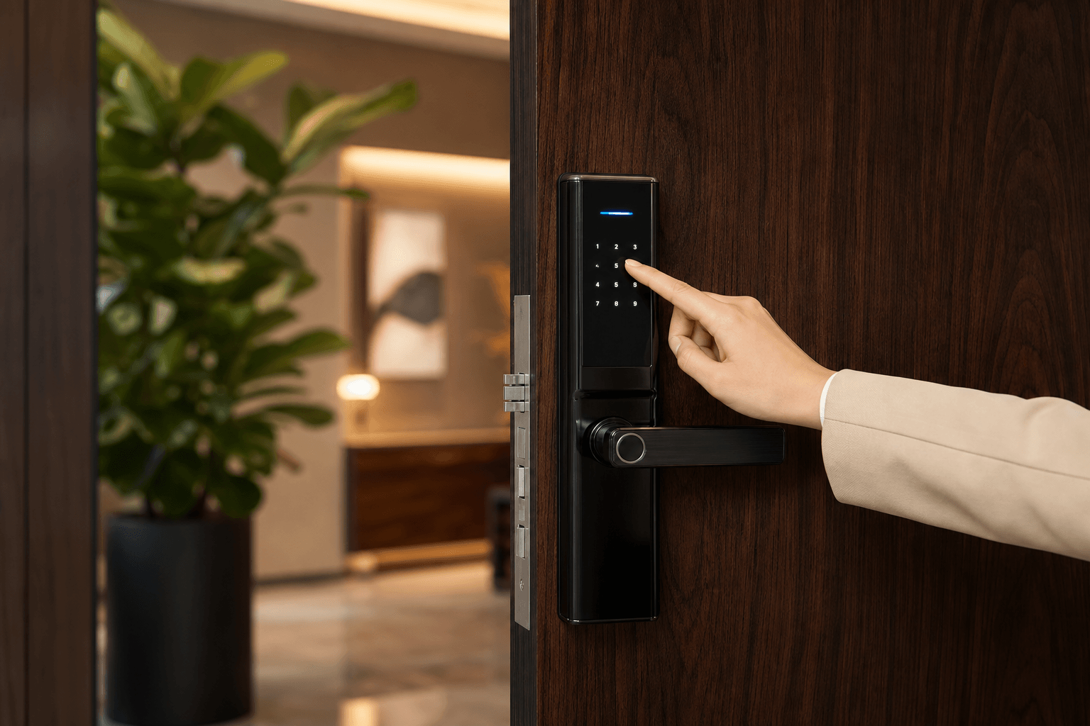 How KEYPLUS Redefines Hotel Door Lock Systems with OEM/ODM Expertise and AIoT Innovation