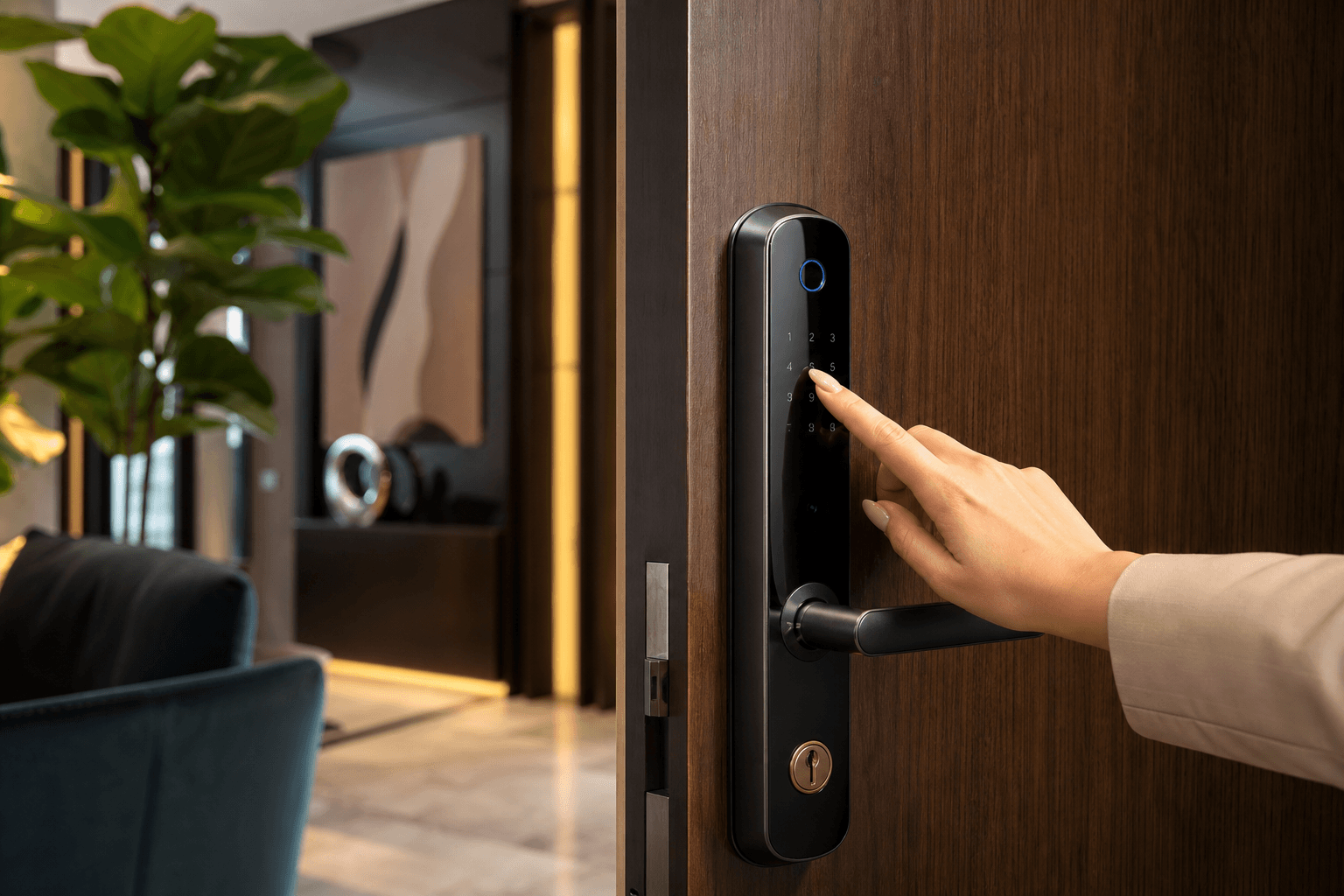 Elevating Hospitality: Why KEYPLUS Hotel Lock Systems Define the Future of Access Control