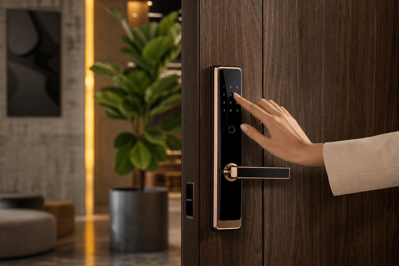Why RFID Key Card Door Locks Are Revolutionizing Hotel Security and Operations
