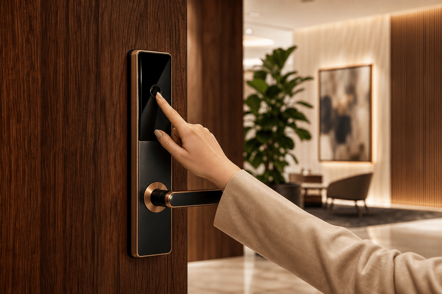 Redefining Commercial Hotel Door Locks: Advanced AIoT, OEM Solutions, and Seamless TTLock Integration