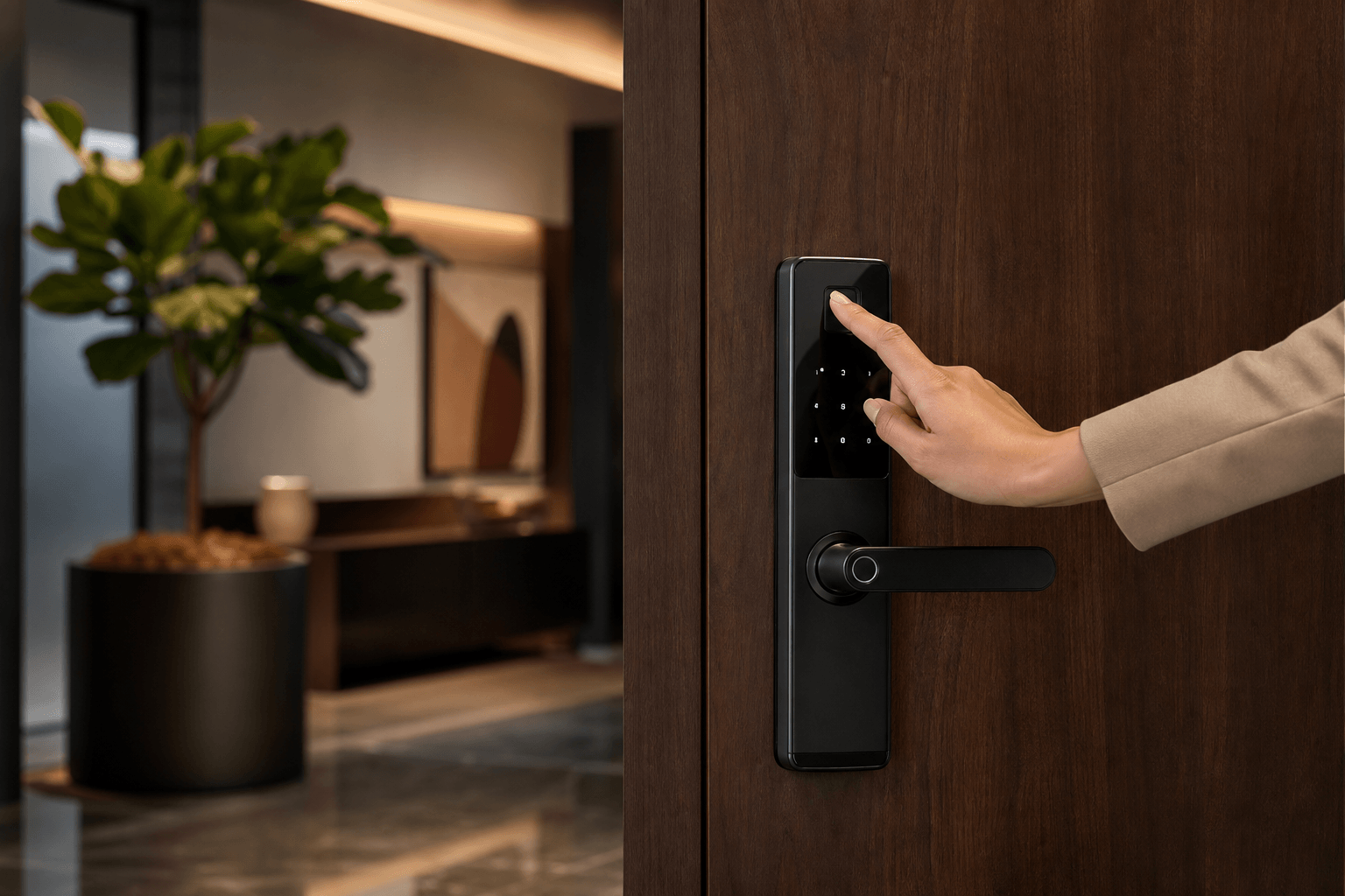 How Hotel Electronic Door Locks Are Revolutionizing Hospitality Access Control