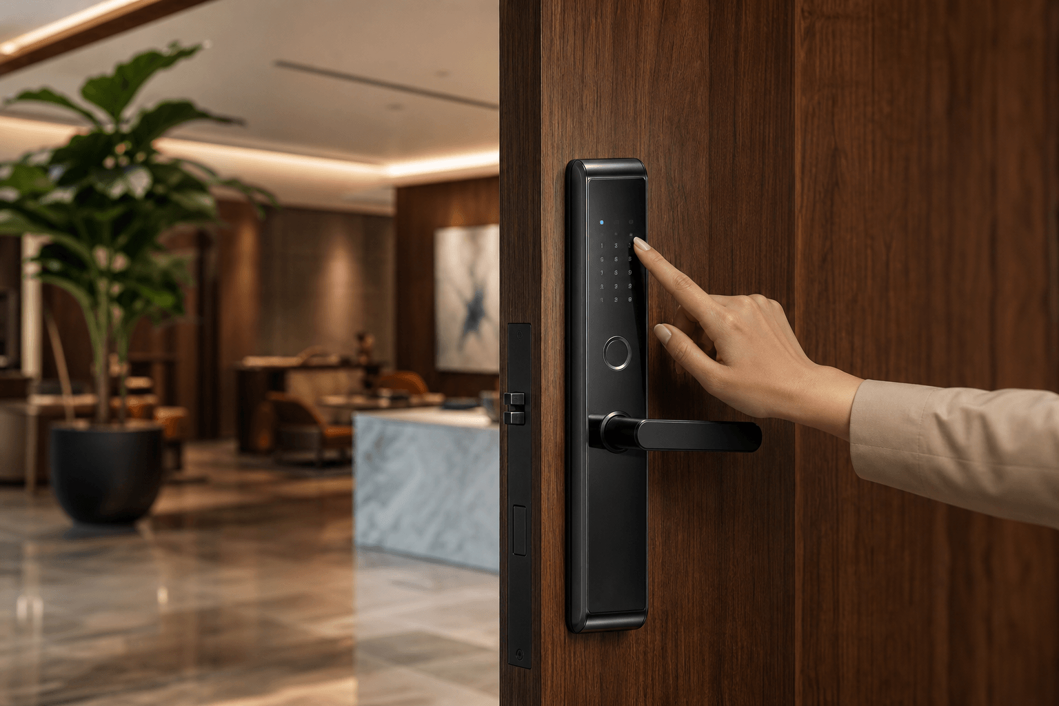Redefining Hotel Door Key Card Systems with AIoT Smart Space Integration
