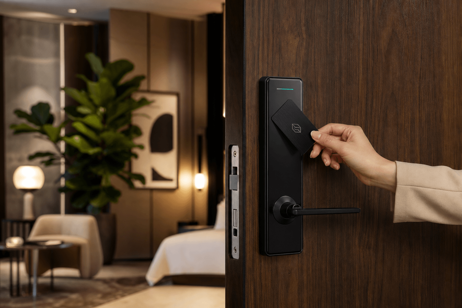 Revolutionizing Hospitality with Advanced Hotel Room Lock Systems