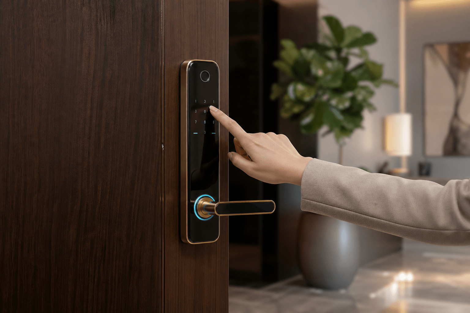 Revolutionizing Hotel Security: The Role of Hotel-Style Smart Door Locks in Modern Hospitality