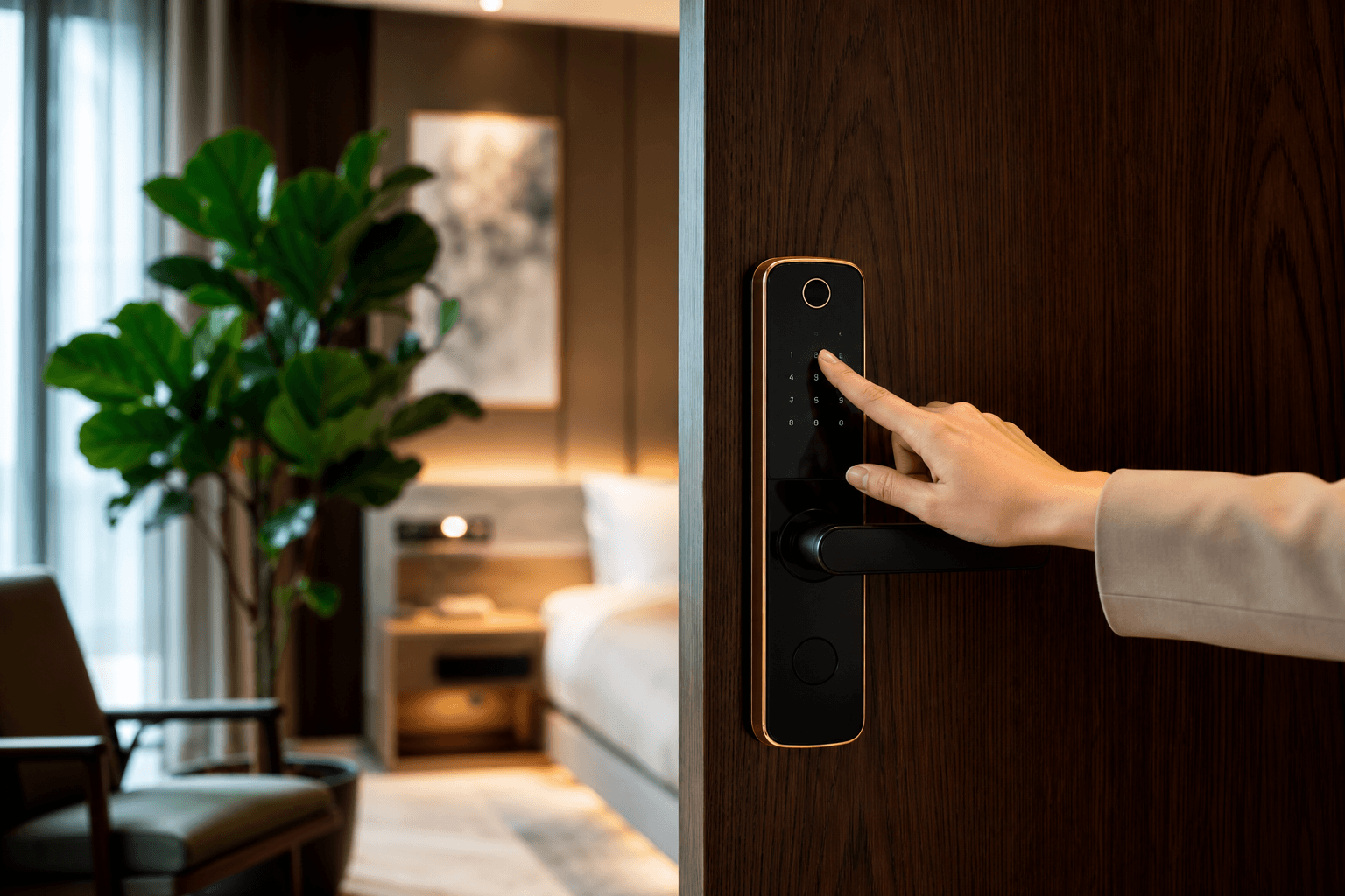 Revolutionizing Hotel Room Safety: The Role of Smart Locks in Modern Hospitality