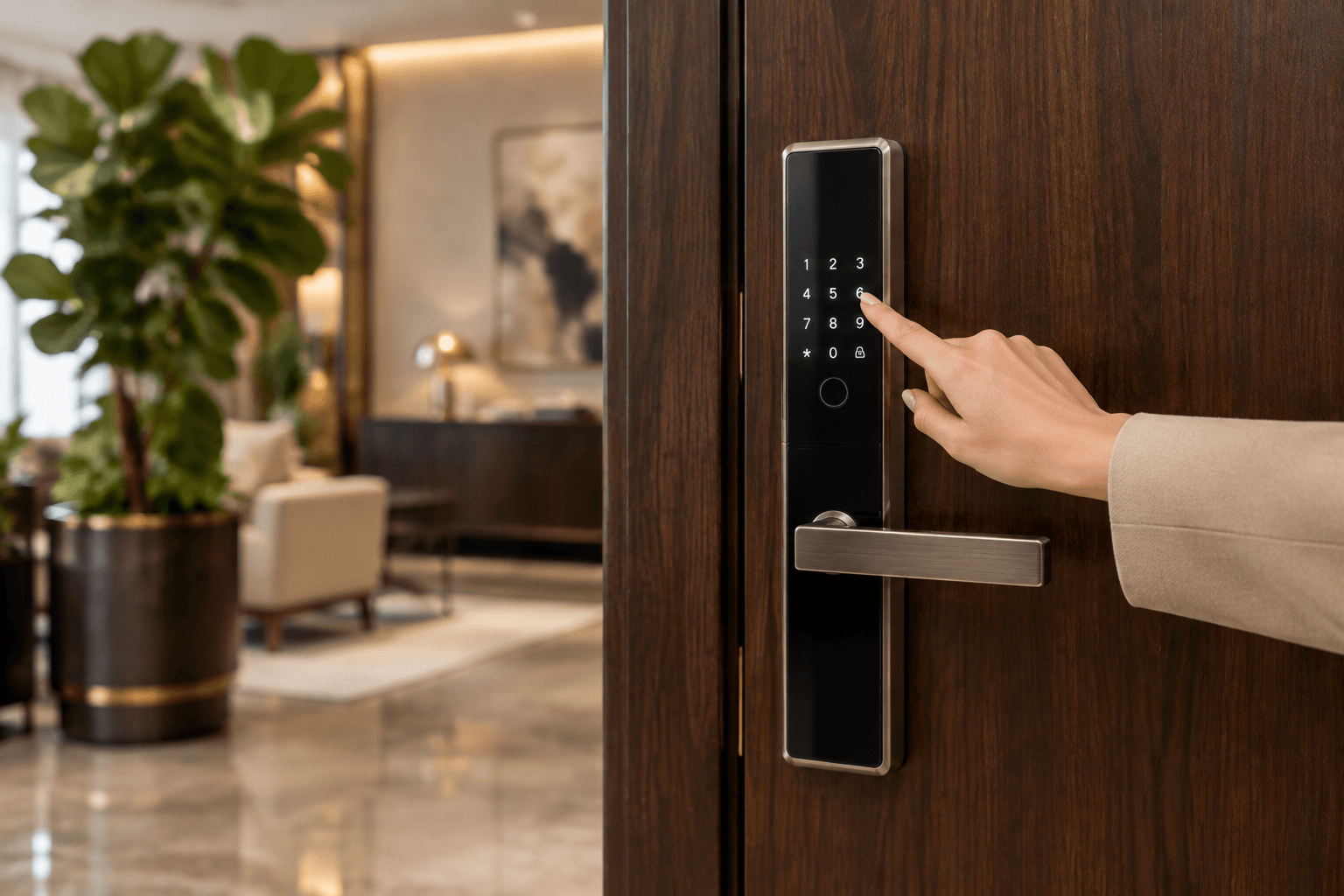 Enhancing Hotel Security: The Future of Smart Door Locks for Hospitality