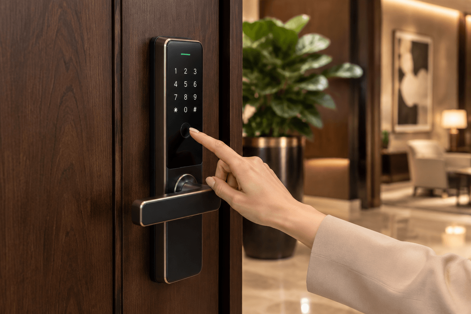 Unlocking Security: KEYPLUS Hotel Lock System and OEM Smart Lock Innovations