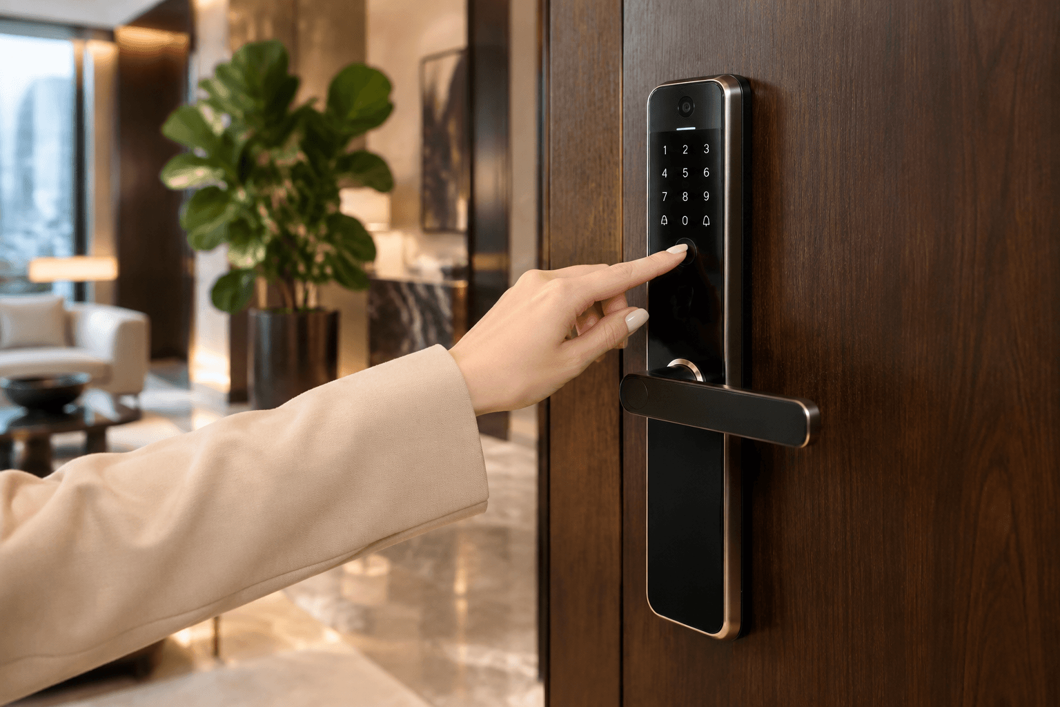 Enhancing Safety and Efficiency: Smart Lock Solutions for Modern Hotel Rooms
